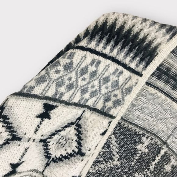 AEROPOSTALE Boho Open Front Knit Southwestern Cardigan Sweater Size XL - Picture 5 of 9